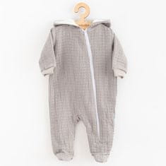 NEW BABY Új baba Comfort ruhák szürke - 68 (4-6m)