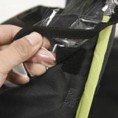 HOMCOM Összehajtható hátizsák baldachinnal babák szállításához, 38x77x87,5cm, zöld