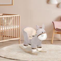 HOMCOM hinta gyerekeknek, 18-36 hónap, Model Donkey, 61x34x58 cm, barna