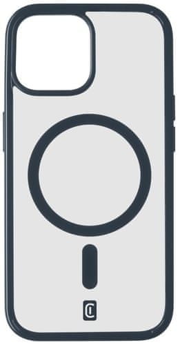 hátlapi védőburkolat Cellularline Pop Mag hátlap Magsafe támogatással Apple iPhone 15, átlátszó / kék POPMAGIPH15B