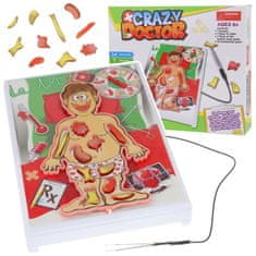 Nobo Kids Crazy Doctor Arcade játék Operation Surgeon
