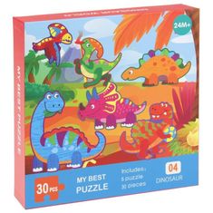 Nobo Kids Oktató puzzle 28 darab. Állatok Farm Puzzle