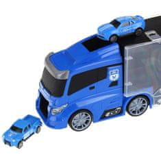 Nobo Kids Truck Slide Tir Police Vontatókocsi 6 jármű
