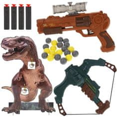 Nobo Kids Fegyver Bullet Gun Crossbow Shield Dinosaur T-Rex