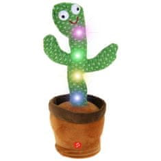 Nobo Kids Éneklő táncoló kaktuszbeszélgetések ismétlődnek a LED USB
