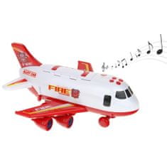 Nobo Kids Motoros repülőgép tűzoltóság hangzik 2 jármű