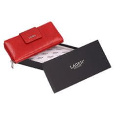 Lagen Női bőr pénztárca LG-2162 RED