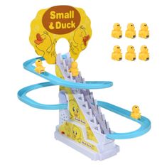 Sofistar Kis kacsa lépcsős mászó játék, 9 kacsát tartalmaz