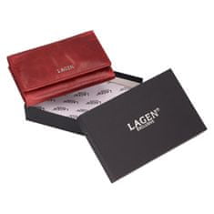 Lagen Női bőr pénztárca LG-2167 PORT WINE