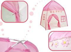 KIK Gyermek összecsukható sátor Palace pink
