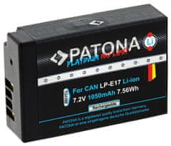 PATONA Akkumulátor Canon LP-E17 1050mAh Li-Ion Platinum Decoded akkumulátor Canon LP-E17 1050mAh Li-Ion Platinum Decoded