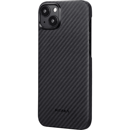 Pitaka MagEZ Case 4 Black / Grey Twill 1500D Apple iPhone 15 készülékhez - MagSafe rögzítéssel (128969)