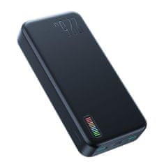 Joyroom QP195 Power Bank 20000mAh 2x USB / USB-C 22.5W, fekete