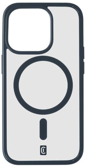 CellularLine Pop Mag hátlap Magsafe támogatással Apple iPhone 15 Pro készülékhez, átlátszó/kék (POPMAGIPH15PROB)