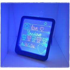 Nobo Kids LED-es megvilágítású átlátszó tábla - kék