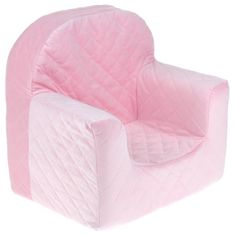 Nobo Kids Gyermekülés steppelt fotel puff 40cm rózsaszín