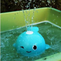 Nobo Kids Bálna Fountain Spouting fürdővíz - kék