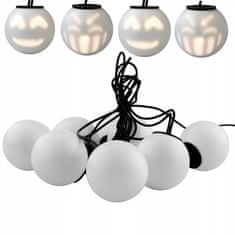 LUMILED KARÁCSONYI Girlanda LED fénylánc 4,33m s 8x LED dekoratív golyókkal