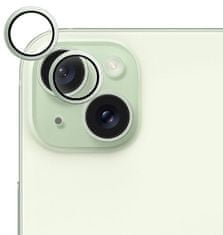 EPICO alumínium védőüveg iPhone 15 / 15 Plus készülékhez, 81112151500001 - zöld