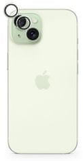 EPICO alumínium védőüveg iPhone 15 / 15 Plus készülékhez, 81112151500001 - zöld