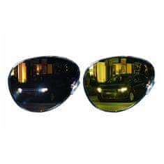 BigBuy Éjszakai látássegítő szemüveg, sofőr szemüveg - dioptriás szemüvegen is használható (BBR)