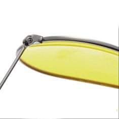 BigBuy Éjszakai látássegítő szemüveg, sofőr szemüveg - dioptriás szemüvegen is használható (BBR)