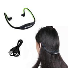 BigBuy Bluetooth Sport Headset 2.0 - zenehallgatáshoz és telefonáláshoz 2-5 óra üzemidővel (BBL)
