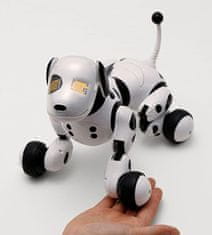 BigBuy Intelligens, távirányítós robot kutya - sétáló, hemperegő, ugató, táncoló és éneklő robot házikedvenc (BBJ)