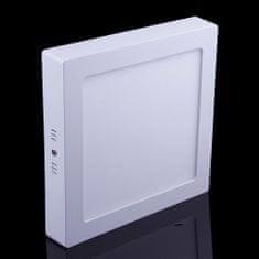 BigBuy 24W négyzetes, külső szerelésű LED panel - hideg fehér (BBD)