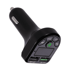 BigBuy CAR E5 Bluetooth FM transmitter - kihangosító funcióval (BBL)