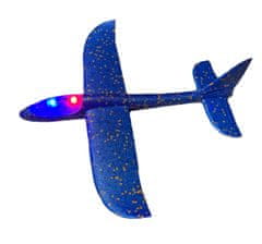 BigBuy LED-es eldobós modellrepülő - hungarocell (48cm) (BBJ)
