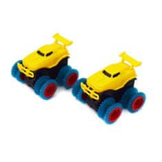 BigBuy Autópálya összerakható akadályokkal és 2 különleges trükkös játékautóval (BBJ)