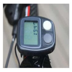 BigBuy LCD kijelzős kerékpár sebességmérő és kilométer óra - víz,- por,- és ütésálló (BBL)
