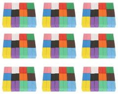 BigBuy 1131 részes színes kreatív dominó szett kiegészítőkkel (BB-9397)