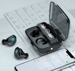BigBuy M17 vezeték nélküli Bluetooth fülhallgató akkus töltődobozzal (BBV)
