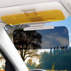 BigBuy Autós fényszűrő – napellenzőre csíptethető, látássegítő napellenző (BBL)