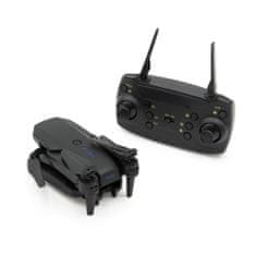 BigBuy BLACK X wifis, kamerás mini drón - fekete, hordozható táskával (BBJ)