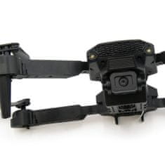 BigBuy BLACK X wifis, kamerás mini drón - fekete, hordozható táskával (BBJ)