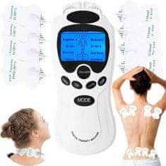 BigBuy Izom és idegstimulátor - hordozható akupunktúrás készülék 8 kezelési programmal és 15 intenzitási móddal (BBV) (BBM) (BBL)