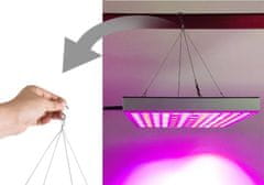 BigBuy 225 LED-es könnyen telepíthető növény nevelő lámpa - 2000 lumen, 36 w (BB-16347)