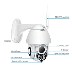 BigBuy Onvif wifi IP kültéri térfigyelő kamera (BBV)
