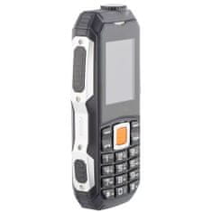 BigBuy Hardphone dupla simkártyás strapabíró mobiltelefon - csepp-, por- és ütésálló (BBV)