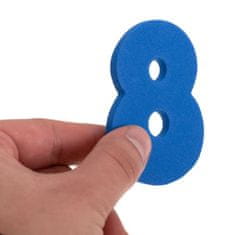 BigBuy 36 darabos habszivacs betű és számjegy készlet - fürdőjáték (BBI-7221)