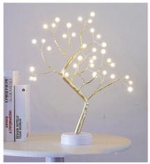 BigBuy Bonsai LED dekorációs asztaldísz - éjszakai fény (BBV)