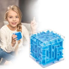 BigBuy 3D labirintus játék 6 cm-es kocka formájában (BBI-6982)