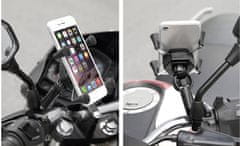 BigBuy Univerzális 2in1 GPS/telefon tartó és töltő motorkerékpárra (BB-8685)