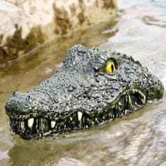 BigBuy Távirányítós akkus krokodil játék - vízből kibukkanó élethű krokodilfej csínytevéshez (BBJ)