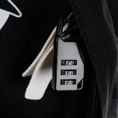 BigBuy 19 L-es hátizsák fényvisszaverő mintával, USB és Jack porttal, tolltartóval és számkombinációs lakattal (BB-19374)