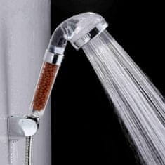 BigBuy Víztakarékos klórszűrős zuhanyrózsa anionos/ásványi golyókkal (BBM)