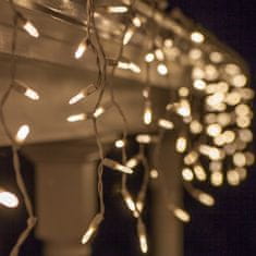 BigBuy 305 x 305 cm-es beltéri hidegfehér karácsonyi LED fényfüzér - 230V (BBL)